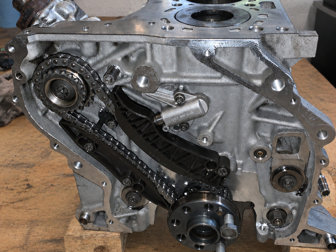 Chaîne de distribution d'un moteur BMW N47